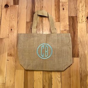 CB Monogrammed Tote Bag